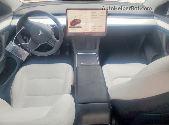 7SAYGDEE9PA099620 2023 TESLA MODEL Red Առջևի վահանակի տեսք
