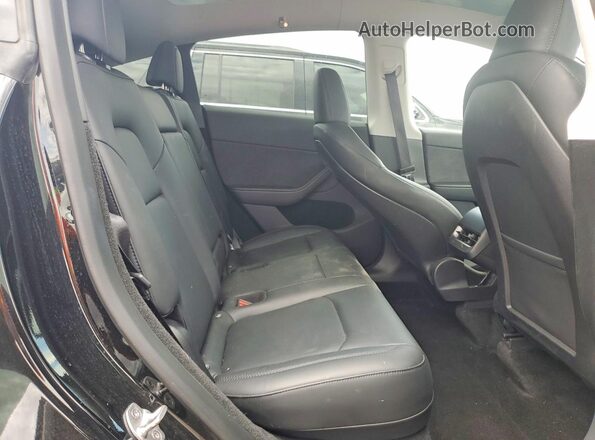 7SAYGDEE9PA109949 2023 TESLA MODEL Черный Вид задних сидений