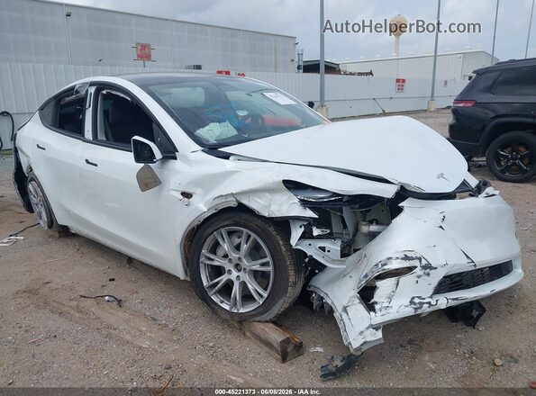 7SAYGDEE9PA127514 2023 TESLA MODEL Y White Вид спереду