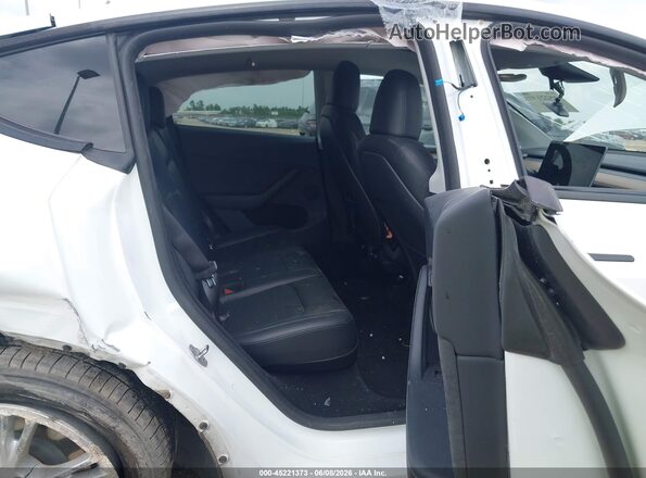 7SAYGDEE9PA127514 2023 TESLA MODEL Y White Вид наклейки з VIN-кодом