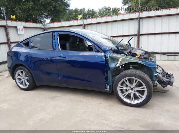 7SAYGDEE9PA129795 2023 TESLA MODEL Y Dark Blue Вид задньої частини салону