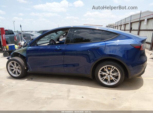 7SAYGDEE9PA129795 2023 TESLA MODEL Y Dark Blue Панорамний вид салону 360°