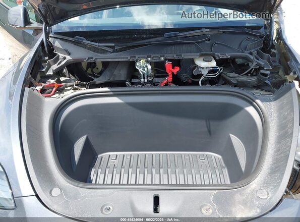 7SAYGDEE9PA162733 2023 TESLA MODEL Y Gray Вид ззаду