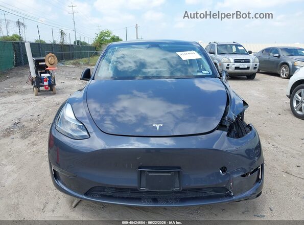 7SAYGDEE9PA162733 2023 TESLA MODEL Y Gray Вид щитка приладів