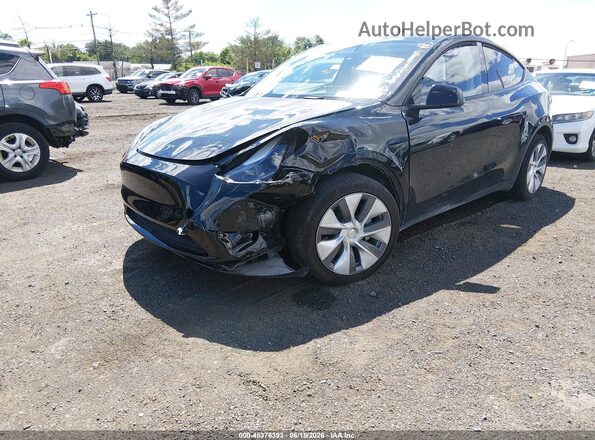 7SAYGDEE9PA189141 2023 TESLA MODEL Y Черный Передняя левая четверть