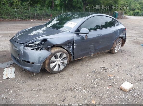 7SAYGDEE9PF795994 2023 TESLA MODEL Y Gray Передня ліва чверть