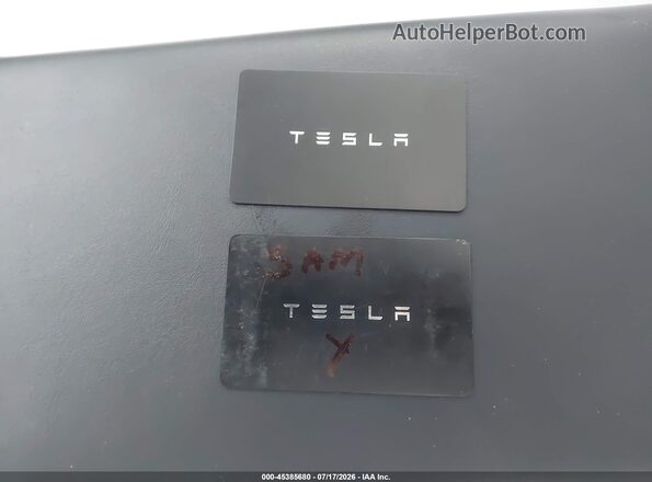 7SAYGDEE9PF795994 2023 TESLA MODEL Y Gray Вид ззаду