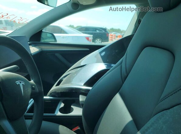 7SAYGDEE9RA275956 2024 TESLA MODEL Blue Вид салону спереду