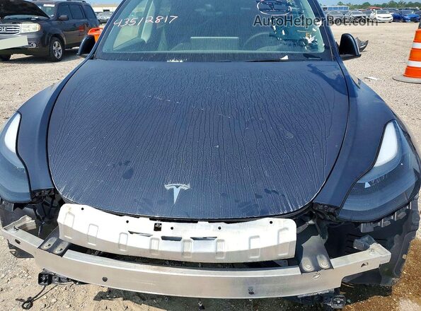 7SAYGDEE9RA275956 2024 TESLA MODEL Blue Вид задньої частини салону