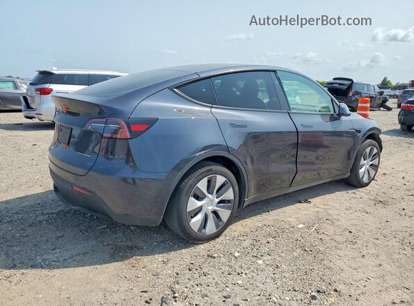 7SAYGDEE9RA275956 2024 TESLA MODEL Blue Задня права чверть