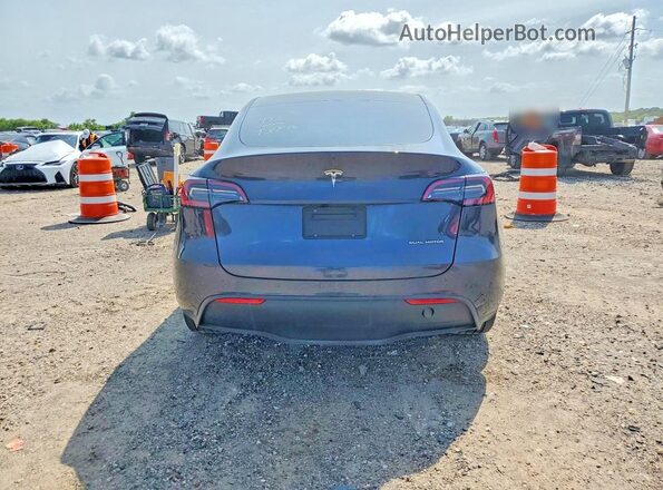 7SAYGDEE9RA275956 2024 TESLA MODEL Blue Вид ззаду