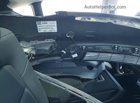 7SAYGDEE9RA275956 2024 TESLA MODEL Blue Вид задніх сидінь
