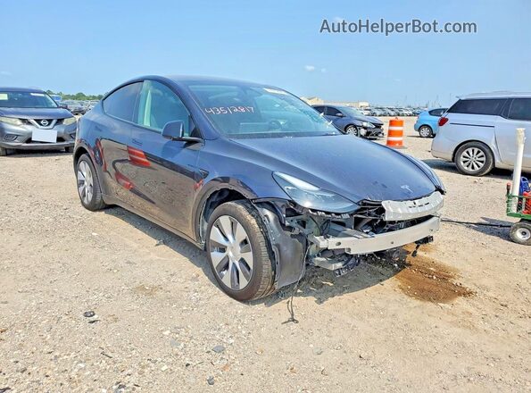 7SAYGDEE9RA275956 2024 TESLA MODEL Blue Передня права чверть