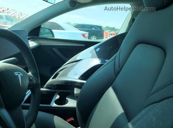 7SAYGDEE9RA275956 2024 TESLA MODEL Blue Вид щитка приладів