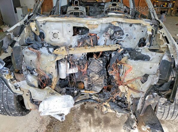 7SAYGDEE9RA318787 2024 TESLA MODEL Пожар Вид задней части салона
