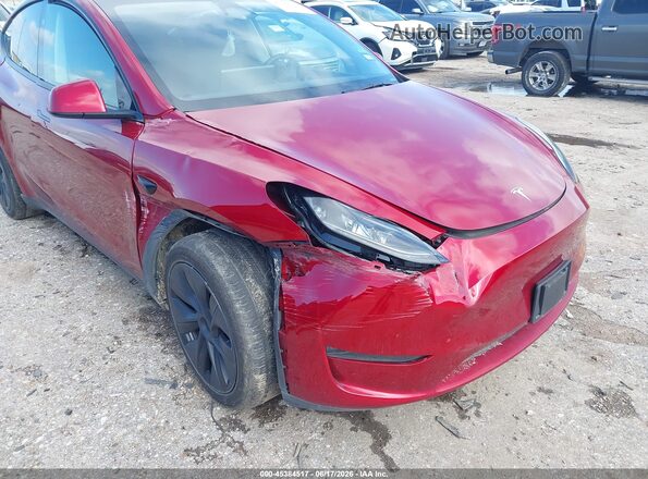 7SAYGDEE9RA325612 2024 TESLA MODEL Y Красный Вид спереди