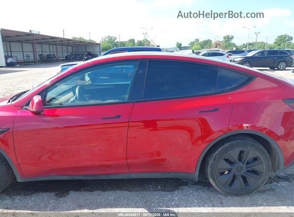 7SAYGDEE9RA325612 2024 TESLA MODEL Y Красный Вид задней части салона