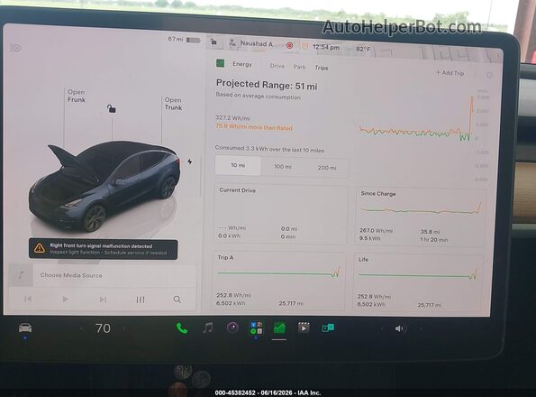 7SAYGDEE9RA336299 2024 TESLA MODEL Y Gray Rear seats view
