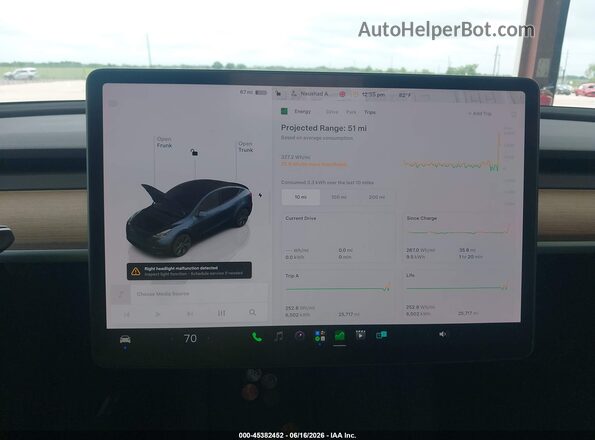 7SAYGDEE9RA336299 2024 TESLA MODEL Y Gray 