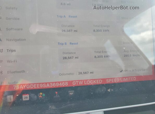 7SAYGDEE9SA369468 2025 TESLA MODEL Black 