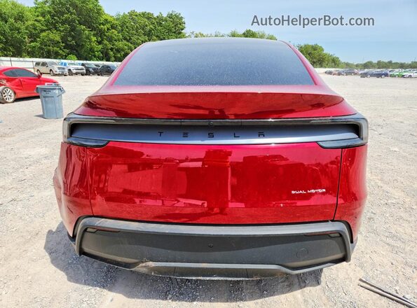 7SAYGDEE9TA446583 2026 TESLA MODEL Red Vista trasera