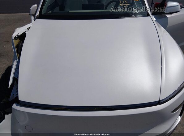 7SAYGDEE9TA468518 2026 TESLA MODEL Y White Вид ззаду