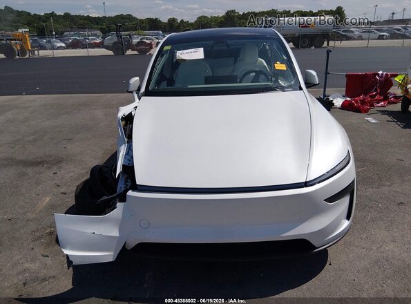 7SAYGDEE9TA468518 2026 TESLA MODEL Y White Вид панелі приладів