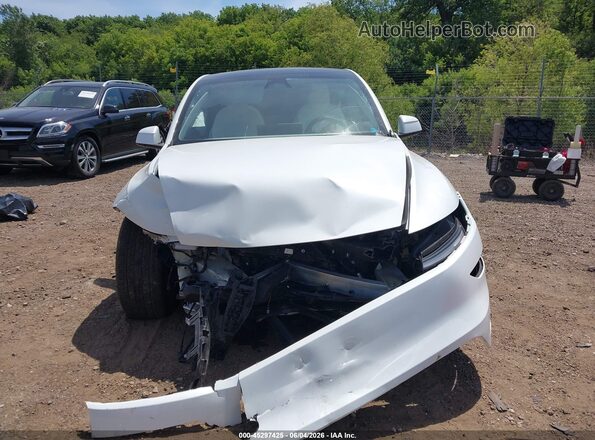 7SAYGDEE9TF358636 2026 TESLA MODEL Y White წინა პანელის ხედი