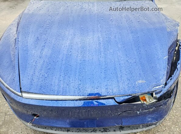 7SAYGDEE9TF368325 2026 TESLA MODEL Blue უკანა სალონის ხედი