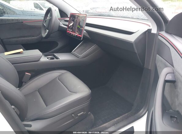 7SAYGDEE9TF408600 2026 TESLA MODEL Y White Սալոնի դիմացի տեսք