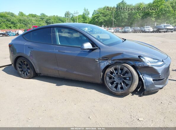 7SAYGDEEXNA009372 2022 TESLA MODEL Y Gray Front view