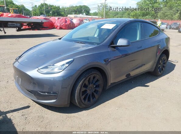 7SAYGDEEXNA009372 2022 TESLA MODEL Y Gray Front left