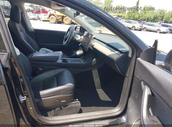 7SAYGDEEXNF309688 2022 TESLA MODEL Y Black Սալոնի դիմացի տեսք