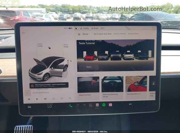 7SAYGDEEXPA069476 2023 TESLA MODEL Y White 