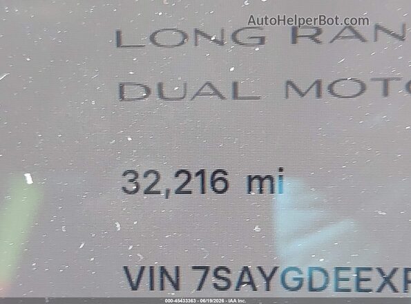 7SAYGDEEXPA098203 2023 TESLA MODEL Y Gray 
