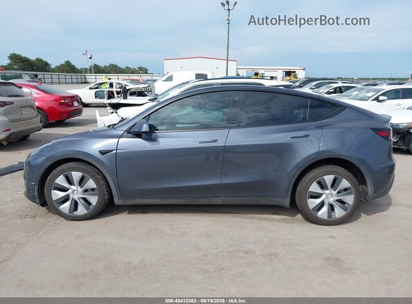 7SAYGDEEXPA098203 2023 TESLA MODEL Y Gray Панорамний вид салону 360°