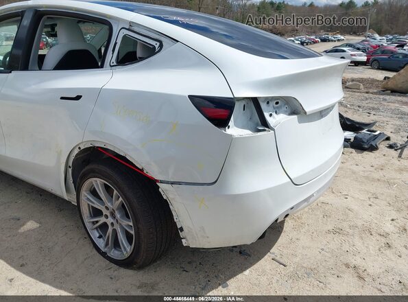 7SAYGDEEXPA098525 2023 TESLA MODEL Y White უკანა მარცხენა