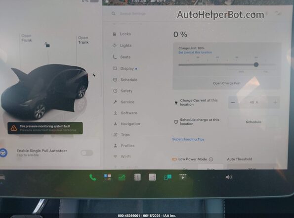 7SAYGDEEXPA109300 2023 TESLA MODEL Y Черный 