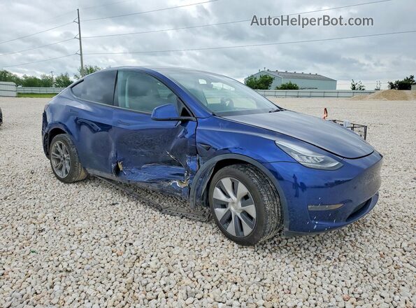 7SAYGDEEXPA136867 2023 TESLA MODEL Blue Delantero derecho