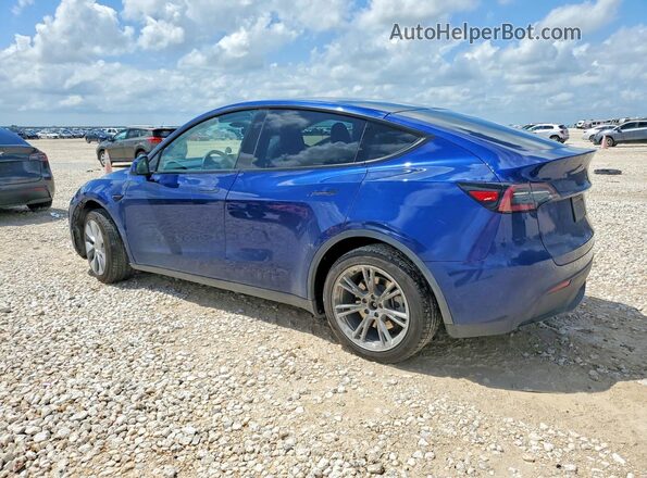 7SAYGDEEXPA136867 2023 TESLA MODEL Blue Trasero izquierdo