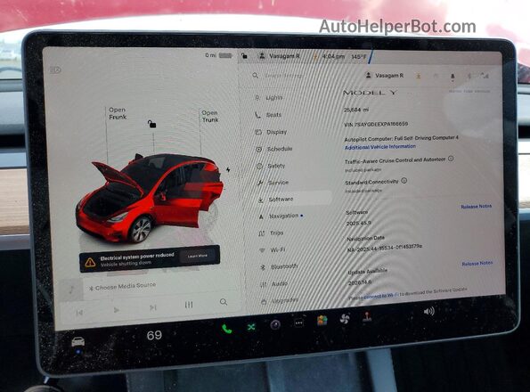 7SAYGDEEXPA166659 2023 TESLA MODEL Красный 