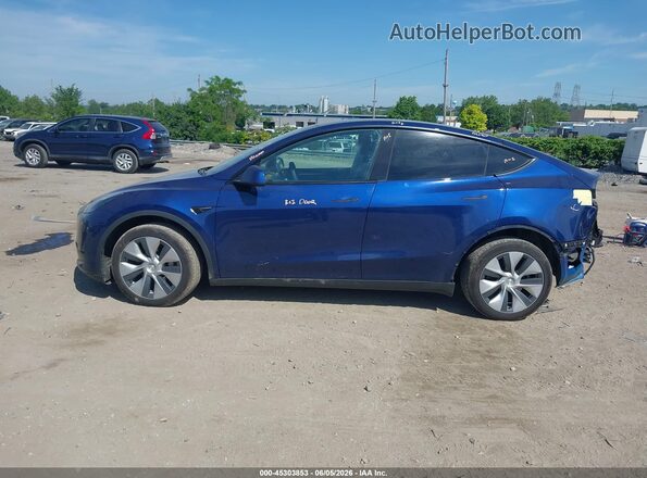 7SAYGDEEXPF702271 2023 TESLA MODEL Y Dark Blue Вид задньої частини салону