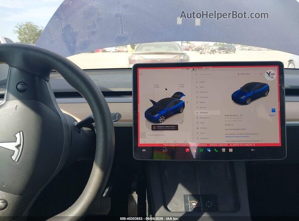 7SAYGDEEXPF702271 2023 TESLA MODEL Y Dark Blue 