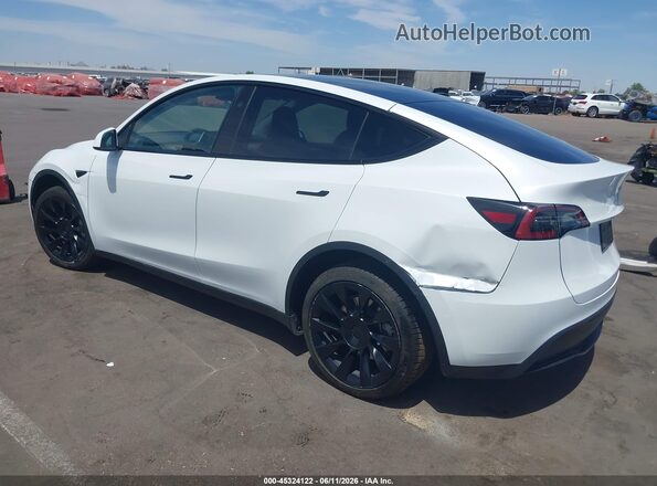 7SAYGDEEXPF791033 2023 TESLA MODEL Y Белый Задняя левая четверть