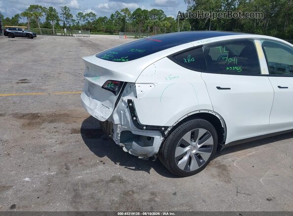7SAYGDEEXRA253965 2024 TESLA MODEL Y White Դիմացի տեսք