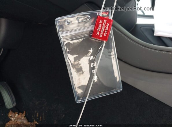 7SAYGDEEXRA308804 2024 TESLA MODEL Y Gray Widok z tyłu