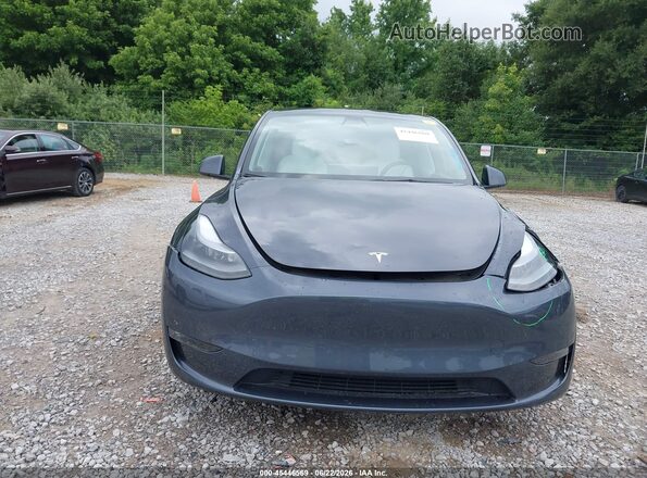 7SAYGDEF0NF381976 2022 TESLA MODEL Y Gray Вид щитка приладів