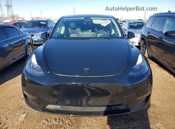 7SAYGDEF1NF326906 2022 TESLA MODEL Black Front view