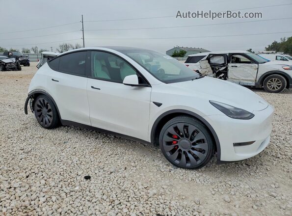 7SAYGDEF1RA275099 2024 TESLA MODEL White Delantero derecho