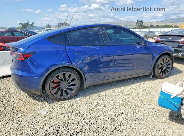 7SAYGDEF2PF882399 2023 TESLA MODEL Blue Tył prawy